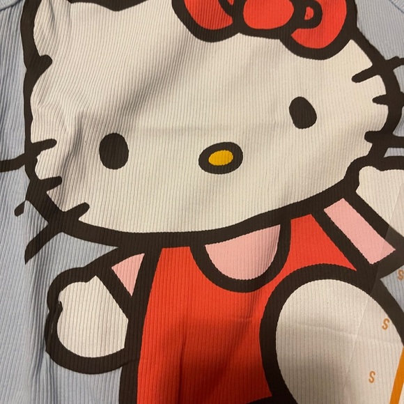 Hello Kitty Blue Tank Top with Red Accents - Picture 2 of 4